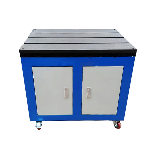 Movable Cast Iron Worktable for Tapping Machines